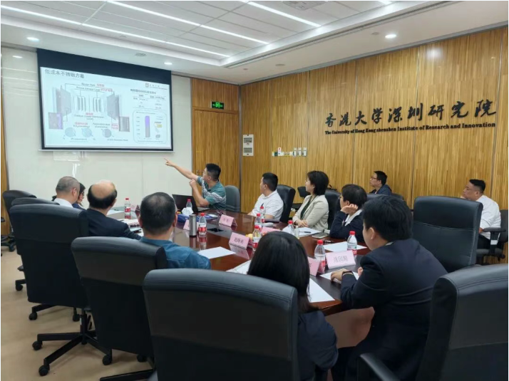 江苏省新质生产力促进中心到访新葡京博彩官网访问
